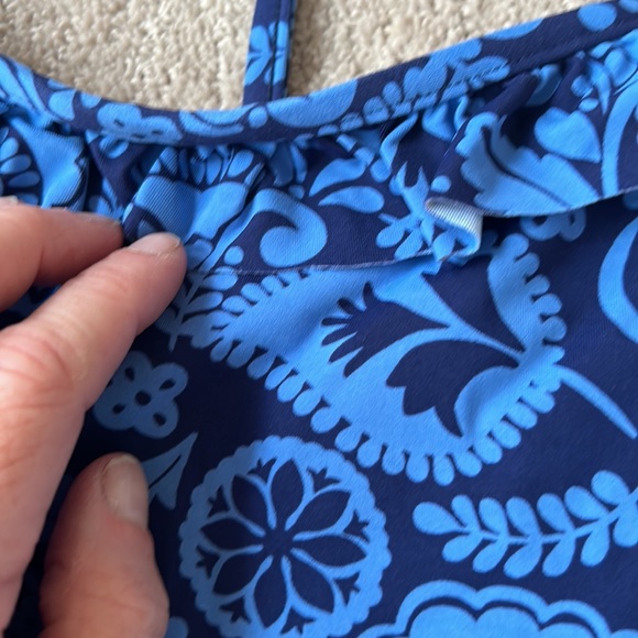 Garnet Hill swim top 14 - Picture 2 of 5